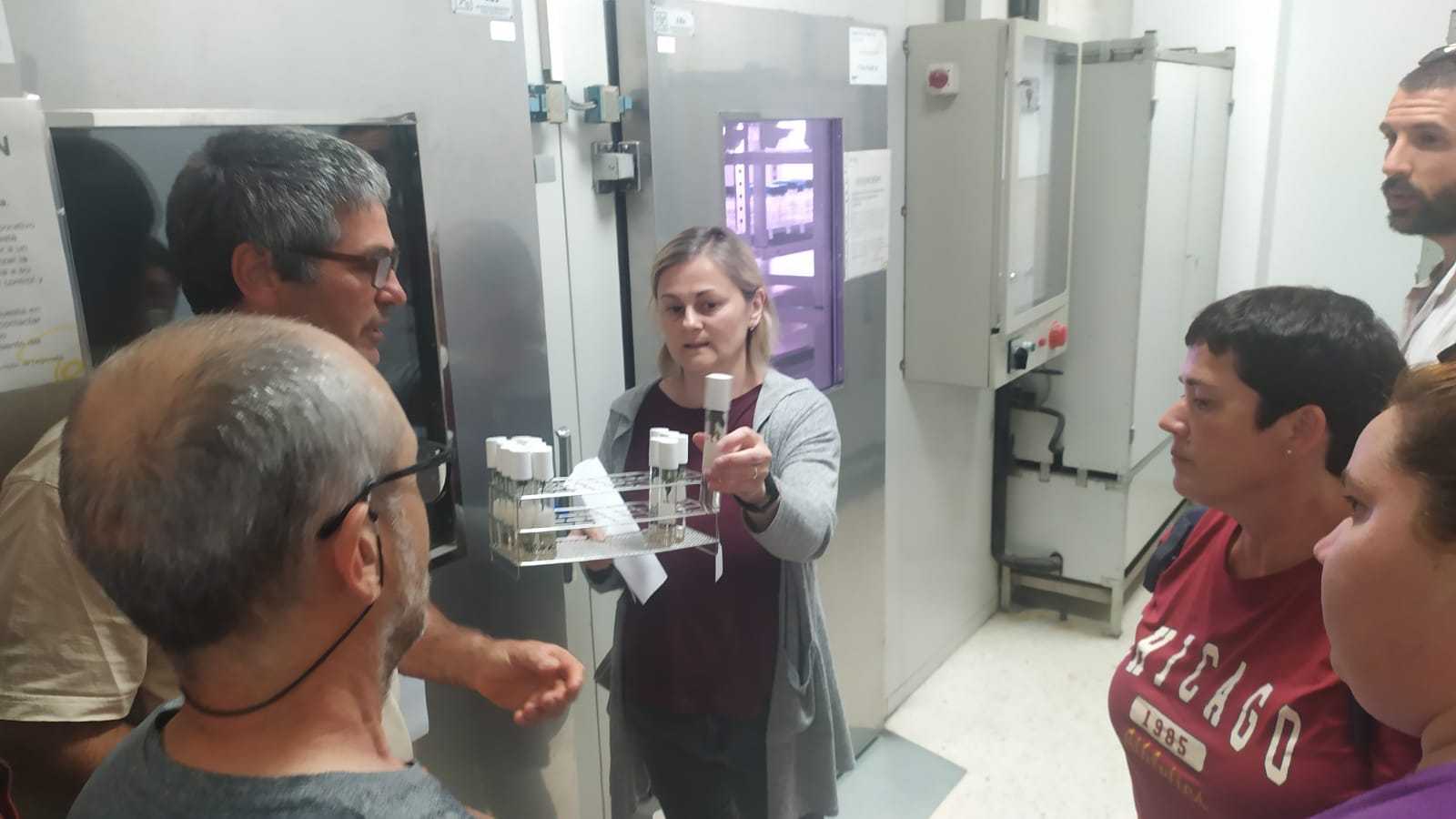 in vitro laboratory demonstration ivia mounted