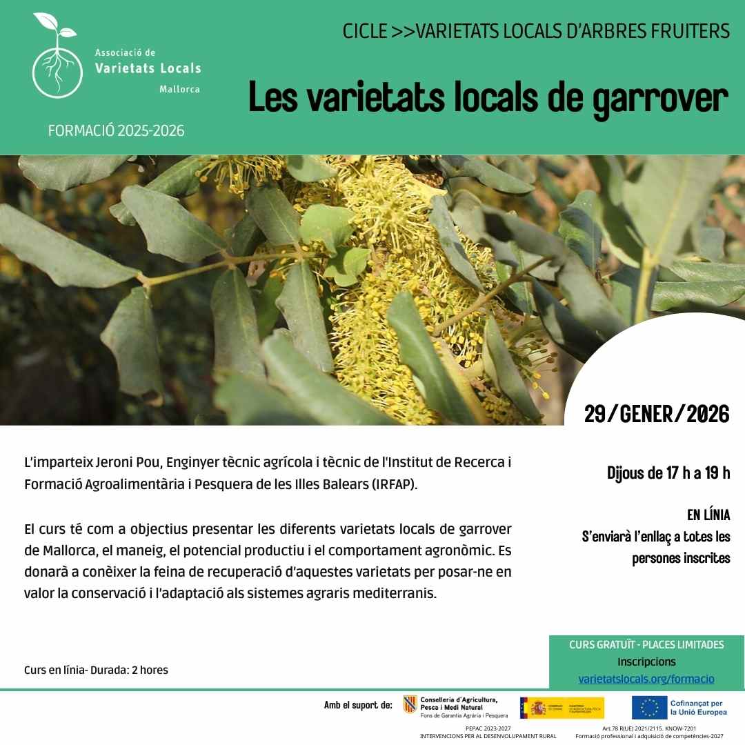 20 cartell curs en linia garrover gen26