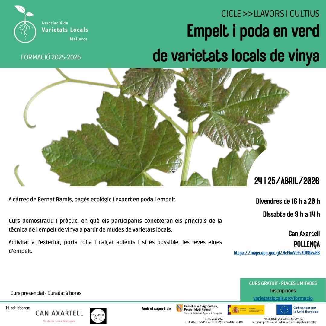 36 cartel curso viñedo injerto abr25