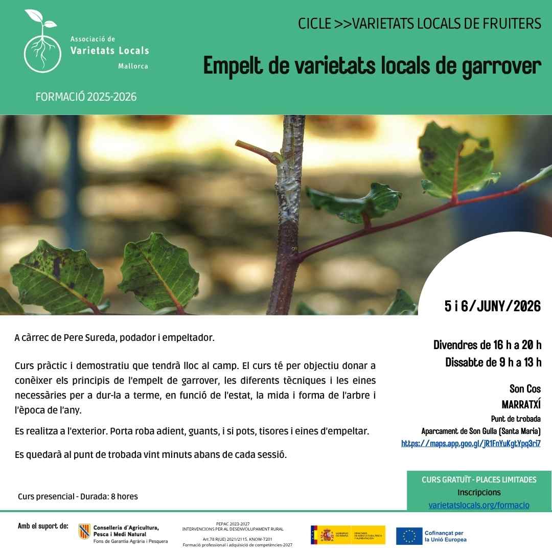 46 carob grafting course poster jun26