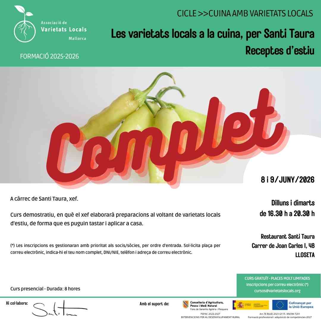 47 Taura cooking course poster jun26 1